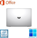HP (エイチピー) ノートPC 430G5/13.3型/Win 11 Pro/MS Office H&B